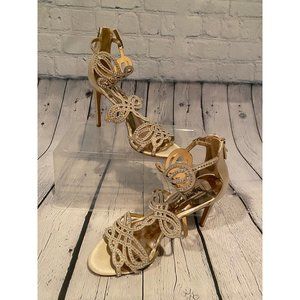 Badgley Mischka strappy sandles